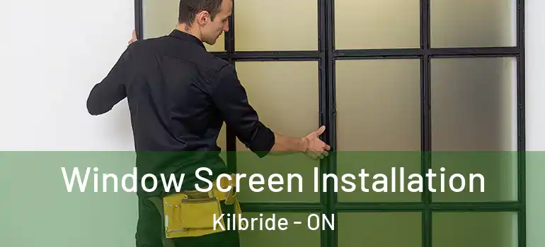 Window Screen Installation Kilbride - ON