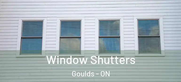Window Shutters Goulds - ON