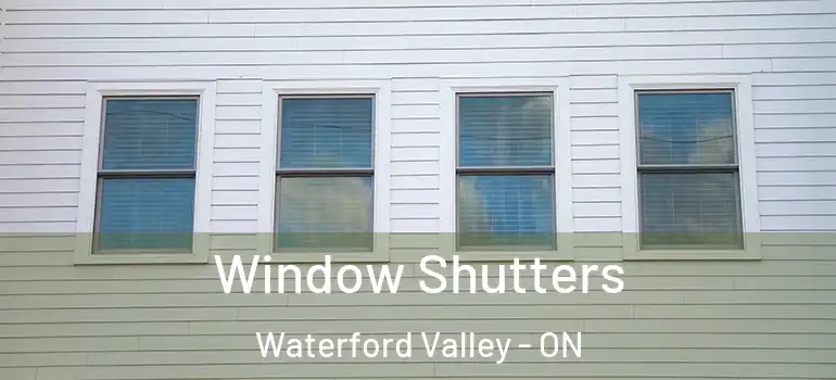  Window Shutters Waterford Valley - ON