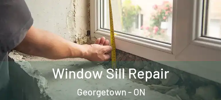 Window Sill Repair Georgetown - ON