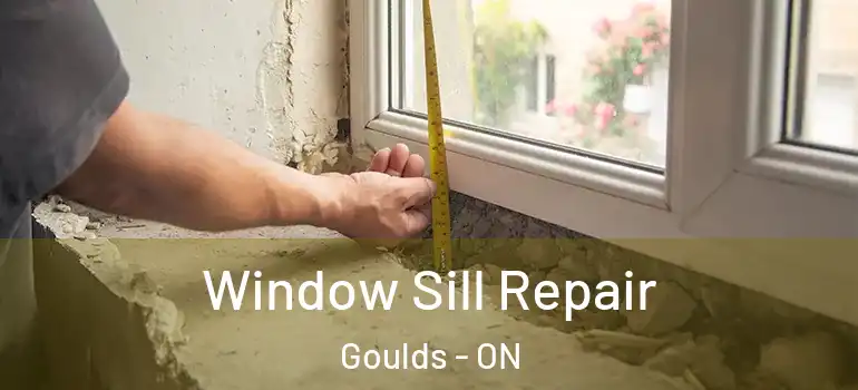 Window Sill Repair Goulds - ON