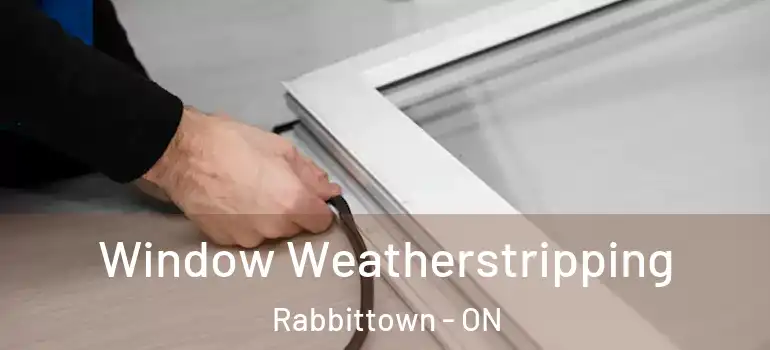  Window Weatherstripping Rabbittown - ON