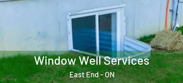 Window Well Services East End - ON