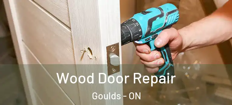 Wood Door Repair Goulds - ON
