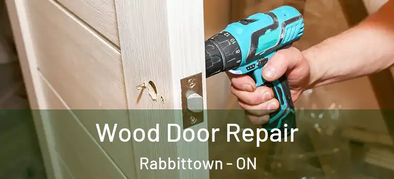 Wood Door Repair Rabbittown - ON