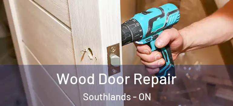 Wood Door Repair Southlands - ON